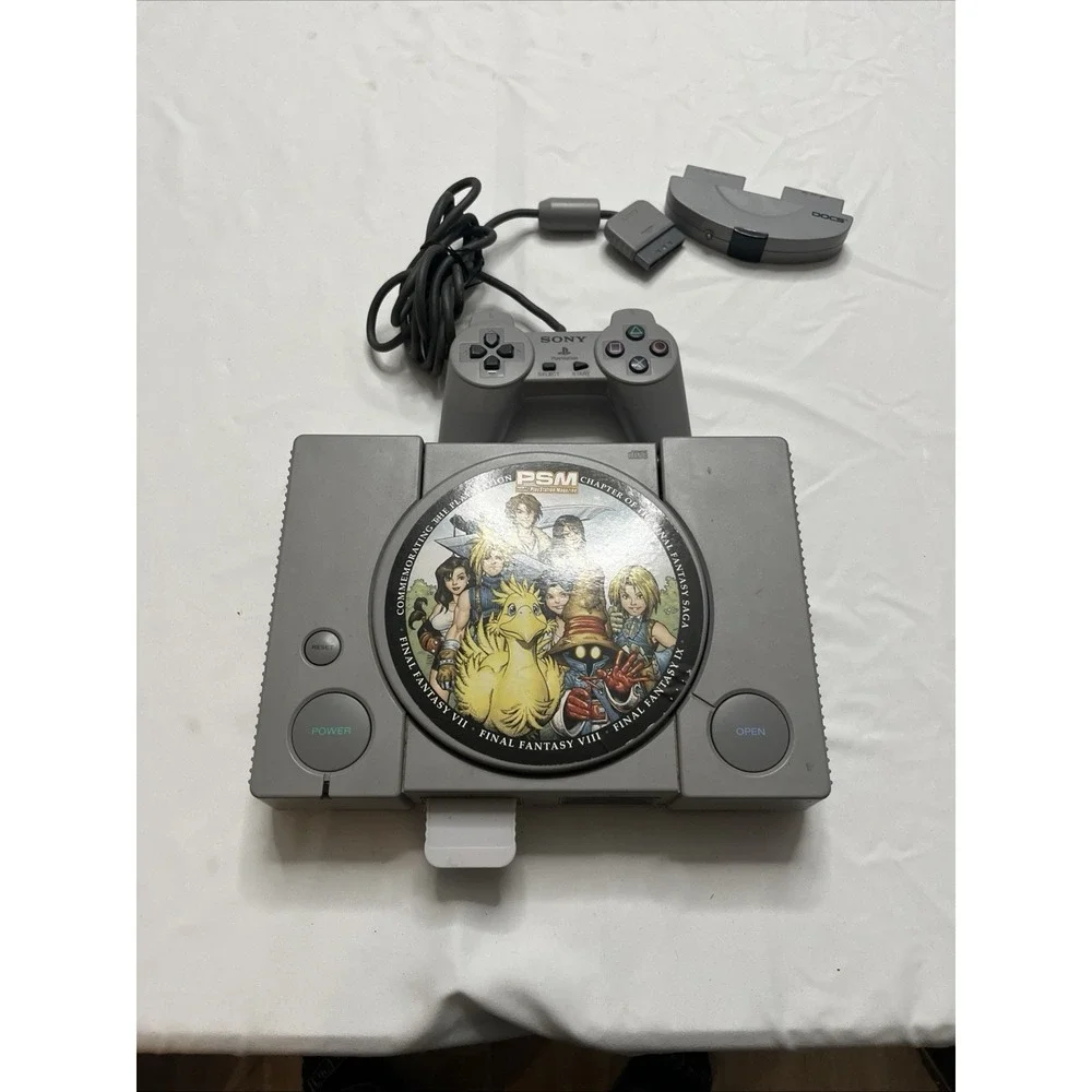 Sony PlayStation SCPH-7501 NTSC-U/C Gray Video/Audio Home Console PlayStation 1